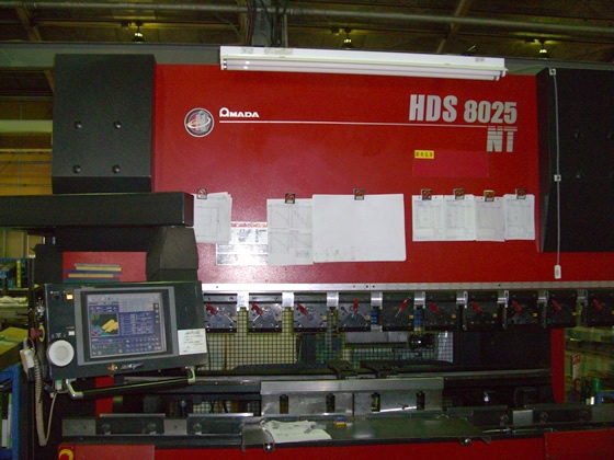 プレスブレーキ（80T）